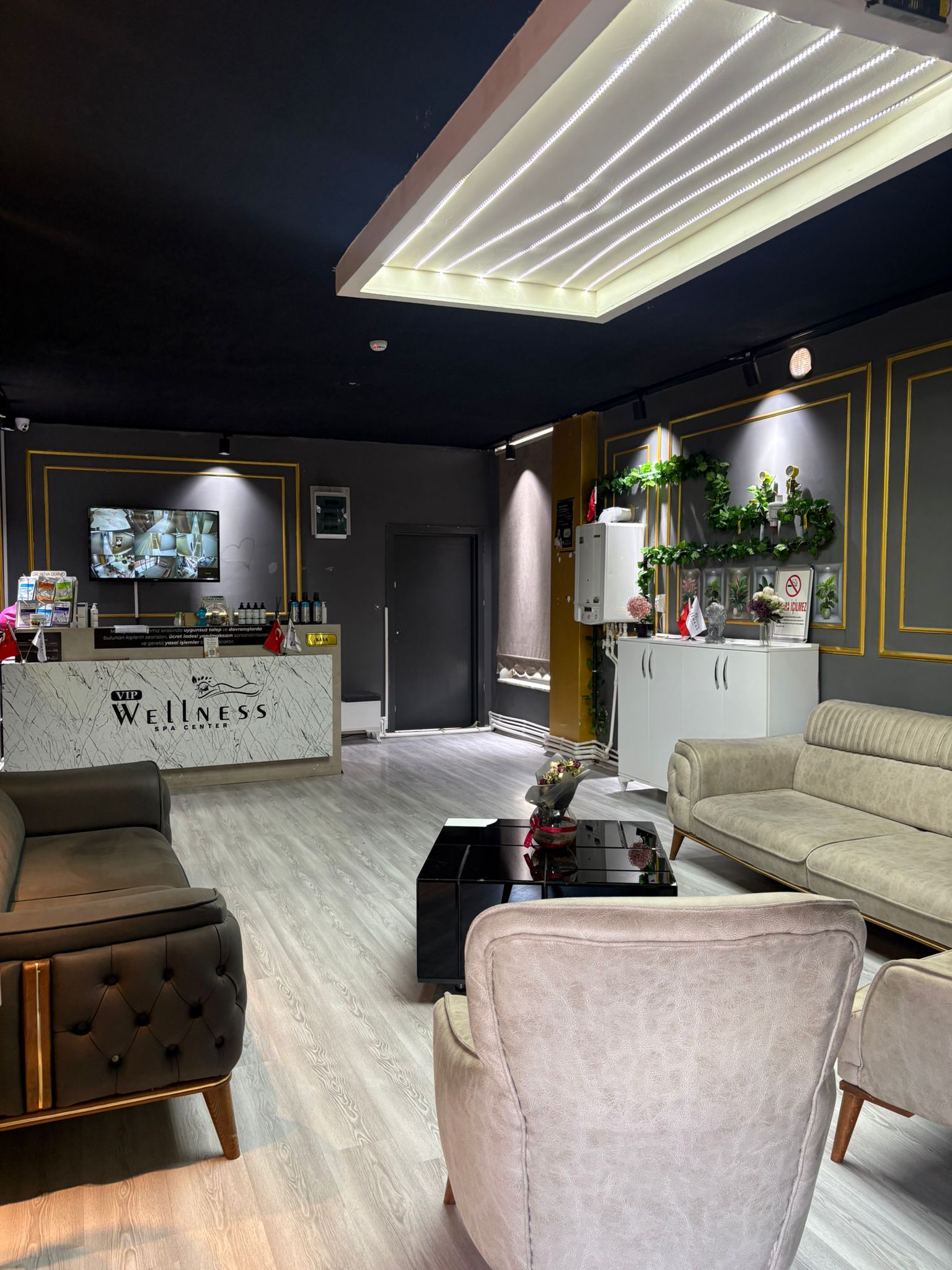 Wellness Spa Center Konya karşılama alanı